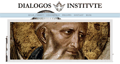 Desktop Screenshot of dialogos-institute.org